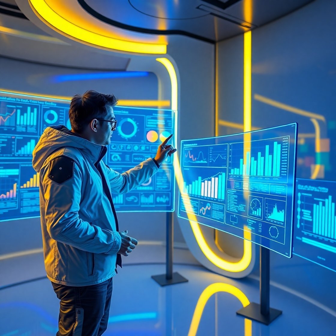 Flux schnell futuristic learning environment